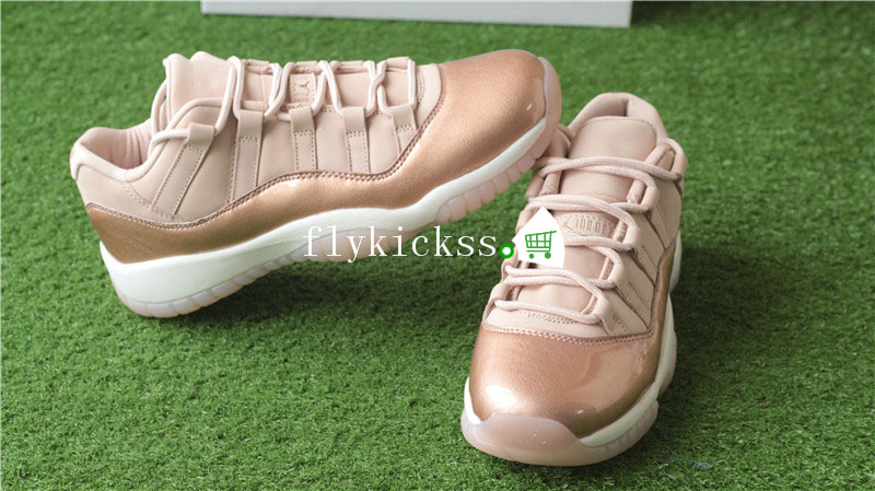 Authentic Air Jordan 11 Retro Rose Gold